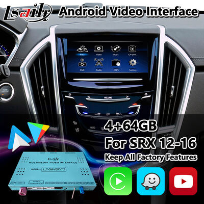 Lsailt Android Multimedia Video Arayüzü 2012-2016 Cadillac SRX CUE Sistemi ile Carplay