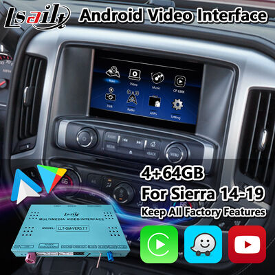 2014-2019 GMC Sierra 1500 2500 3500 Intellilink Sistemi için Lsailt Android Araç Navigasyon Video Arayüzü