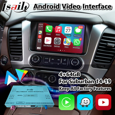 Lsailt 2014-2020 Chevrolet Suburban Mylink Sistemi için Android Auto Carplay Multimedya Arayüzü