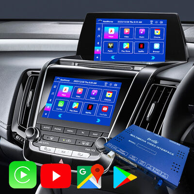 Crown S220 2018-2022 için Android Auto, YouTube, Netflix, Google Play özellikli OEM Entegrasyon ve Android CarPlay Arayüz Kutusu