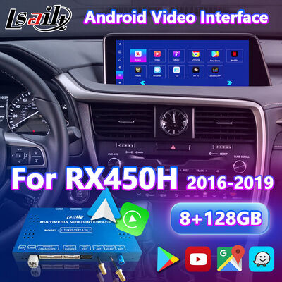 Lsailt Android Carplay 2016-2019 için Lexus Video Arayüzü RX 350 RX450h RX200t RX350L RX450L RX300 RX350