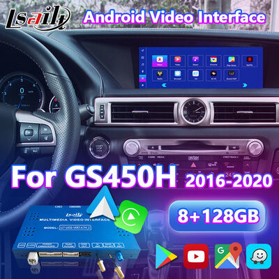 Lexus GS300h GS200t GS350 GS450h GSF GS L10 2016-2020 için Lsailt Android Araba Multimedia Arayüzü