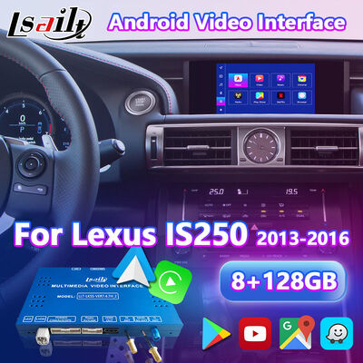 Lsailt Android Video Arayüzü Lexus IS250 IS300h IS350 IS200t IS300 IS Fare Kontrolü 2013-2016