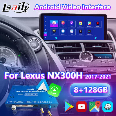 2017-2021 Lexus NX 300 NX300h NX200T NX300 için Lsailt Android Carplay Arayüzü