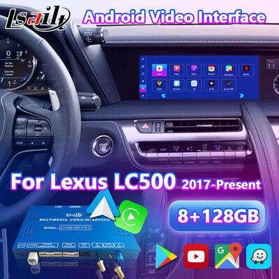 Lsailt Android Carplay Lexus Video Arayüzü 2017 - Şimdiki Lexus LC 500h 500 LC500 LC500h için