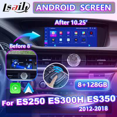 2012-2018 Lexus ES 300h ES250 ES350 ES300H için Lsailt Android Navigasyon Multimedia Ekranı