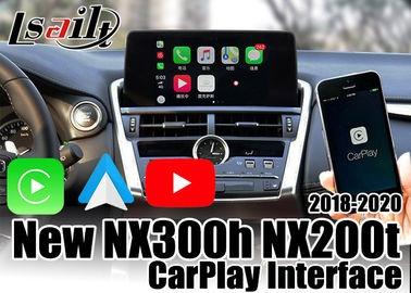 Kablolu Android AUTO CarPlay Arayüzü Lexus NX200t NX300h 2018-2020 İçin Tamamen Tak ve Çalıştır