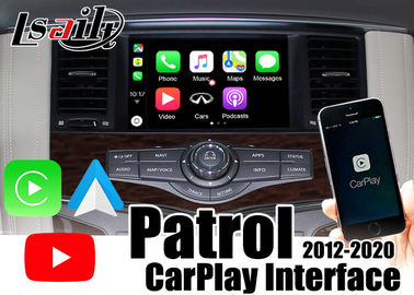 LVDS Çıkış Sinyali Carplay Arayüzü Nissan 2012-2018 Patrol için Entegre Android Auto