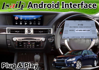 Lexus GS250 GS 250 2012-2015 GPS Navigasyon için 4 + 64GB Lsailt Android Araba Video Arayüzü
