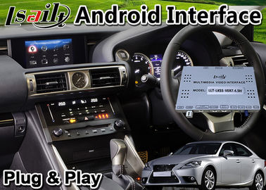 Lexus IS350 için Lsailt Android Multimedya Video Arayüzü Fare Kontrollü IS 13-16 Model Carplay GPS Navigator