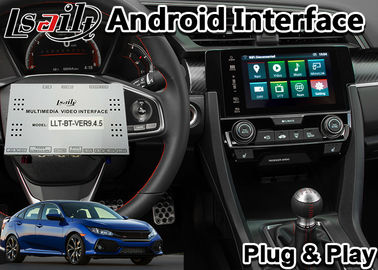 Civic Honda Video Arayüzü, Youtube Mirror Bağlantılı Android GPS Navigasyonu