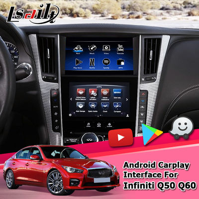 Infiniti Q50 Q60 Android carplay Navigasyon carplay Video Arayüzü Android 10