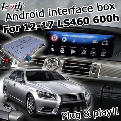 Lexus LS460 LS600h Araba GPS navigasyon kutusu carplay Android otomatik hızlı hızlı youtube