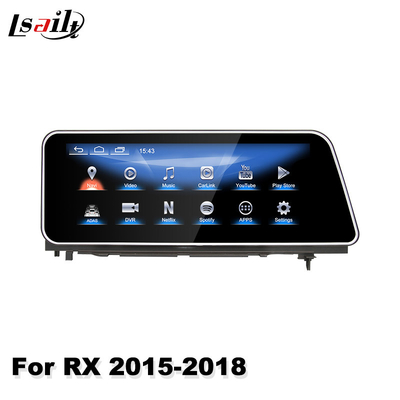 Lsailt 12.3 Inç Android Araba Multimedya Lexus Için Carplay Ekranı RX350 RX450H RX200T RX