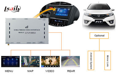 Araba Navigasyon Aksesuarları Oto Video Dekoderi GPS Navi Honda Sağ El için