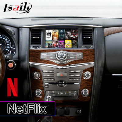 Kablosuz Android Auto Carplay ile Nissan Patrol Y62 2011-2017 için Lsailt Araba Multimedya Ekranı