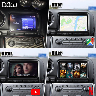 Mazda MX-5 için Tak ve Çalıştır Android Otomatik Arayüzü 2 3 6 CX -3 CX -5 Destek Uygulamaları Miracast WIFI Yandex Çevrimiçi Haritası