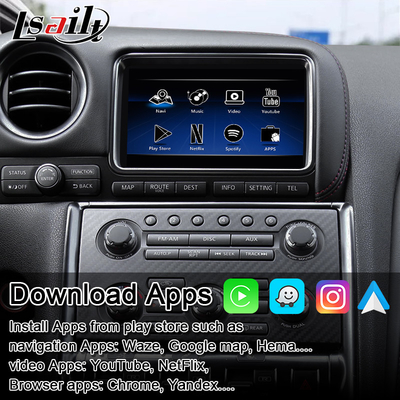 Mazda MX-5 için Tak ve Çalıştır Android Otomatik Arayüzü 2 3 6 CX -3 CX -5 Destek Uygulamaları Miracast WIFI Yandex Çevrimiçi Haritası
