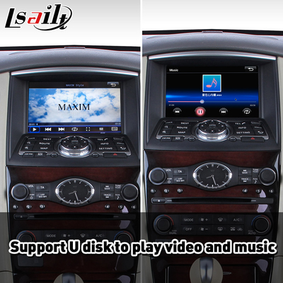 Infiniti EX EX25 EX35 EX37 EX30d 2007-2013 için Lsailt Kablosuz AA Carplay Arayüzü