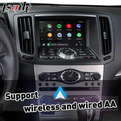 2008-2013 Infiniti G37X G25 G35 G37S G35x G25X G37 için kablosuz Android Otomatik Carplay Arayüzü
