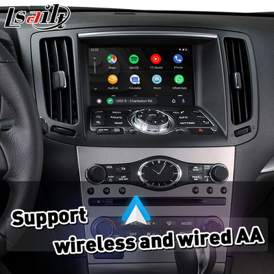 Kablosuz Android Otomatik Carplay Arayüzü Infiniti G25 G35 G37 Skyline 370GT 350GT (V36) 2008-2013 Yılı