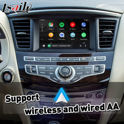 Lsailt Android Auto CP AA OEM Entegrasyon Infiniti JX35 2011-2013 için Carplay Arayüzü