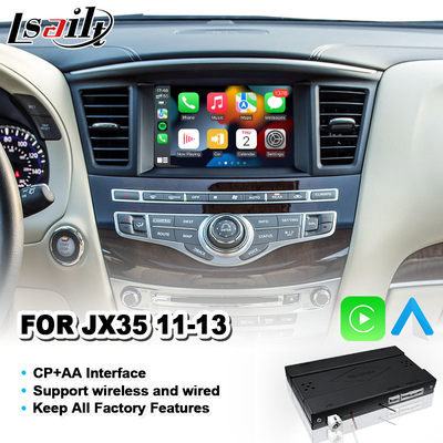 Lsailt Android Auto CP AA OEM Entegrasyon Infiniti JX35 2011-2013 için Carplay Arayüzü