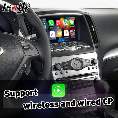 Lsailt Android Auto CP AA OEM Entegrasyon Carplay Arayüzü Infiniti Q60 2013-2016 için