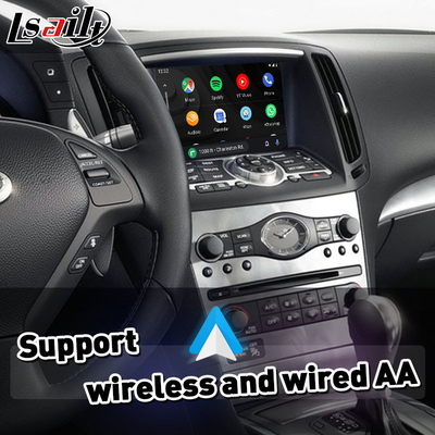 Lsailt Android Auto CP AA OEM Entegrasyon Carplay Arayüzü Infiniti Q60 2013-2016 için
