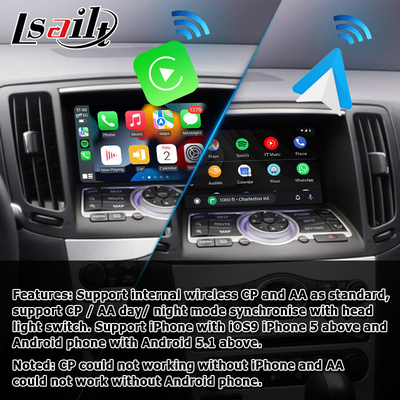 Infiniti G37 G25 Q40 Q60 370GT skyline 08IT için kablosuz carplay android oto modülü