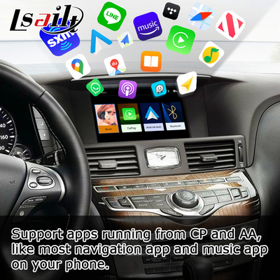 Infiniti Q70 M35 M37 Nissan Fuga kablosuz carplay android otomatik çözüm IT08 08IT