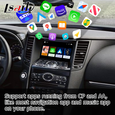 Infiniti FX35 FX37 FX50 QX70 için kablosuz carplay android otomatik arayüz kutusu