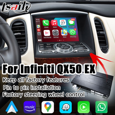 Infiniti EX35 EX25 EX37 QX50 EX IT08 08IT modül kutusu için kablosuz android otomatik carplay