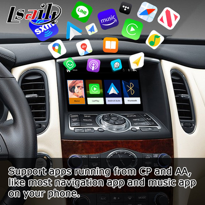 Infiniti EX35 EX25 EX37 QX50 EX IT08 08IT modül kutusu için kablosuz android otomatik carplay