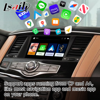 Infiniti QX80 QX56 Z62 kablosuz carplay android otomatik multimedya arayüzü IT08