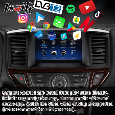 Nissan Pathfinder R52 Android multimedya ekran güncellemesi IT06 06It sistemi carplay