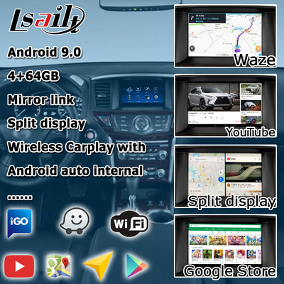 Nissan Pathfinder R52 Android multimedya ekran güncellemesi IT06 06It sistemi carplay