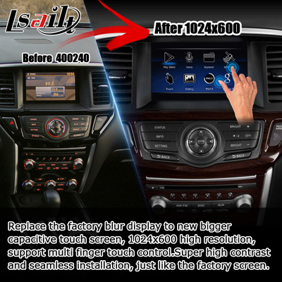 Nissan Pathfinder R52 Android multimedya ekran güncellemesi IT06 06It sistemi carplay