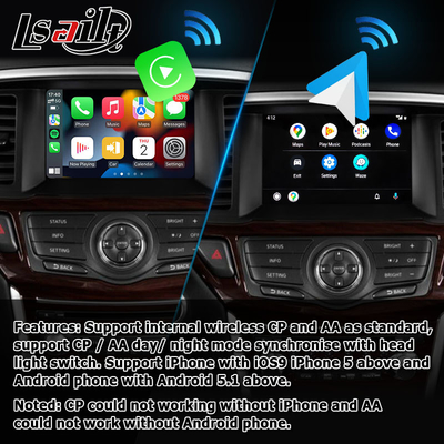 Nissan Pathfinder R52 Android multimedya ekran güncellemesi IT06 06It sistemi carplay