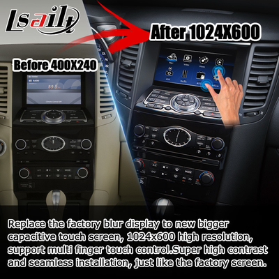 INFINITI QX70 FX35 FX37 HD ekran yükseltme kablosuz carplay android otomatik IT06