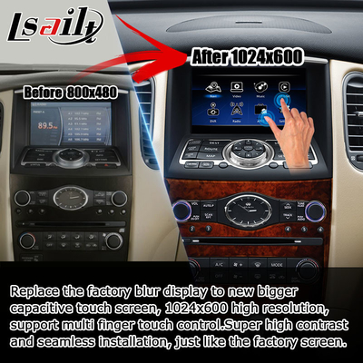 Infiniti QX50 EX EX35 EX25 EX37 Nissan skyline crossover Android HD ekran carplay android otomatik yükseltmew