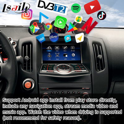 Nissan 370z tahribatsız HD ekran Youtube kablosuz carplay android otomatik yükseltme