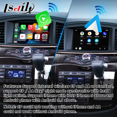 Nissan Elgrand E52 HD çoklu parmak dokunmatik HD ekran yükseltme kablosuz carplay android otomatik