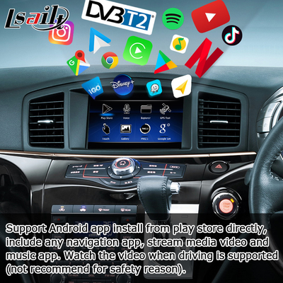 Nissan Elgrand E52 HD çoklu parmak dokunmatik HD ekran yükseltme kablosuz carplay android otomatik