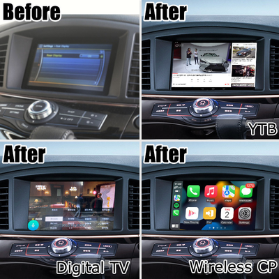 Nissan Elgrand E52 HD çoklu parmak dokunmatik HD ekran yükseltme kablosuz carplay android otomatik