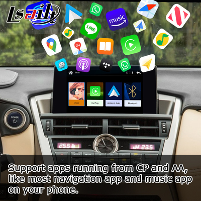 Lexus NX kablosuz carplay android otomatik ekran yansıtma projeksiyon arayüzü NX300g NX200t
