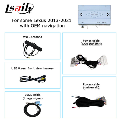 Lexus IS350 IS200t IS300 IS300h kablosuz bağlantı android oto kutusu ekran yansıtma