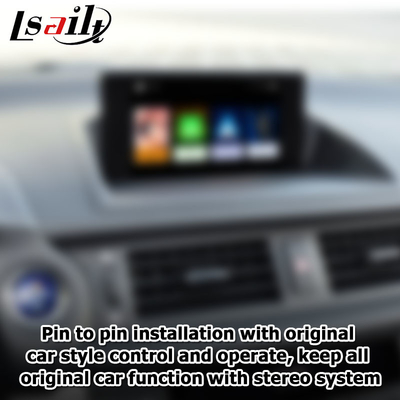 Lexus CT200h CT kablosuz carplay android otomatik arayüzü ekran yansıtma projeksiyon