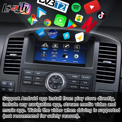 Nissan Pathfinder IT08 R51 HD ekran yükseltme kablosuz carplay android otomatik navigasyon kutusu