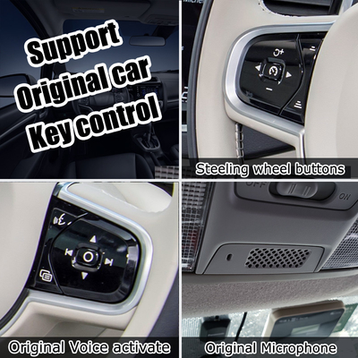 Android Video Arayüzü yükseltme Volvo S60 S90 için Carplay AI Kutusu 4 GB RAM